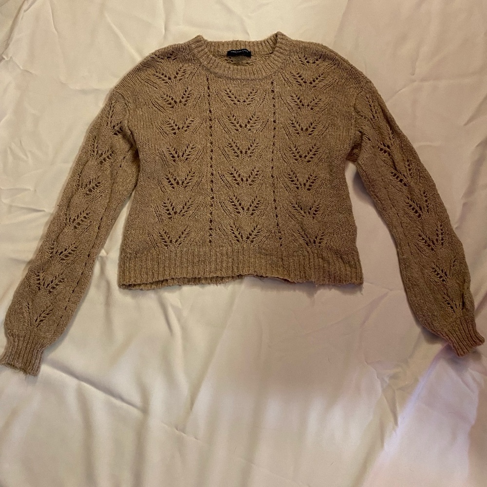 Cropped American Eagle Sweater